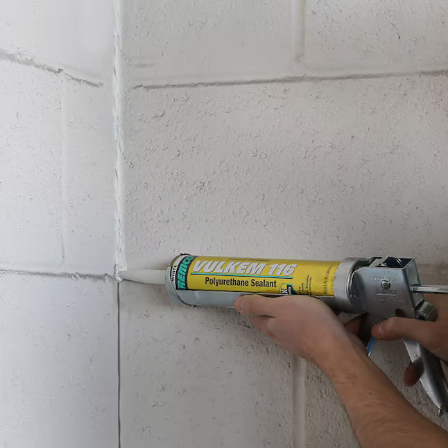 Tremco 356685 White Vulkem 116 General Purpose Textured Polyurethane Sealant- Box of 30