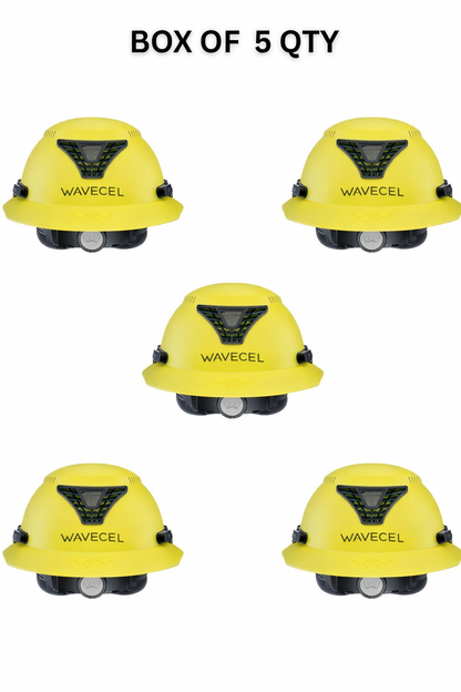 (Copy) WaveCel T2+ MAX Safety Helmet - yellow (CASE OF 5 QTY)