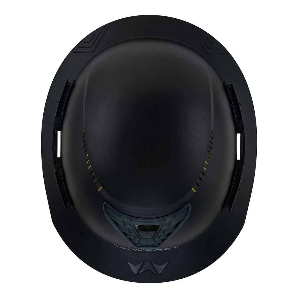 WaveCel T2+ MAX Safety Helmet - Black (CASE OF 5 QTY)
