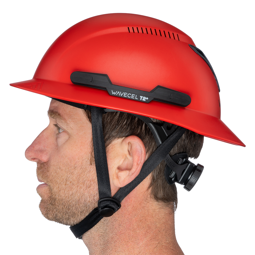 WaveCel T2+ MAX Safety Helmet -Red