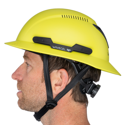 WaveCel T2+ MAX Safety Helmet - Safety Yellow