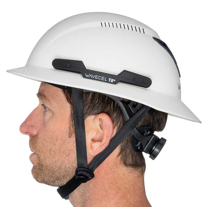 WaveCel T2+ MAX Safety Helmet - White (CASE OF 10 QTY)